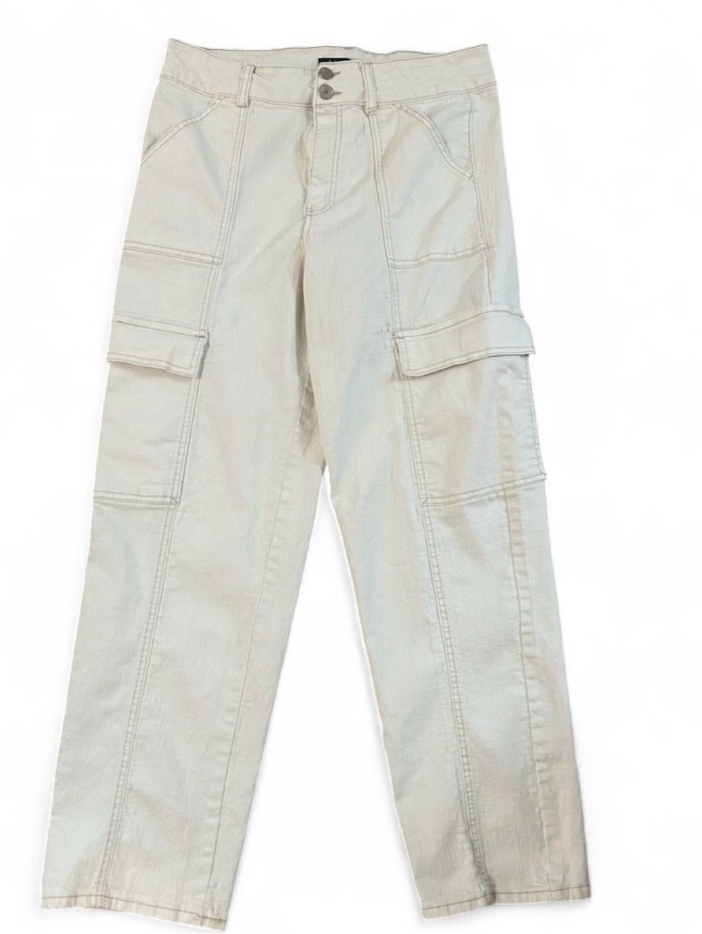 d. jeans Creamy White Cargo/Utility Pants